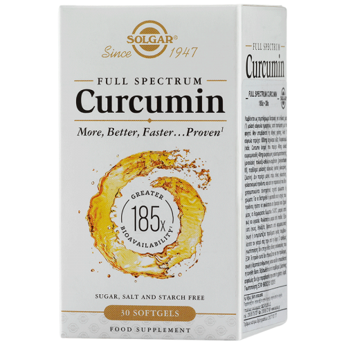 FULL SPECTRUM CURCUMIN от Solgar - 30 softgels